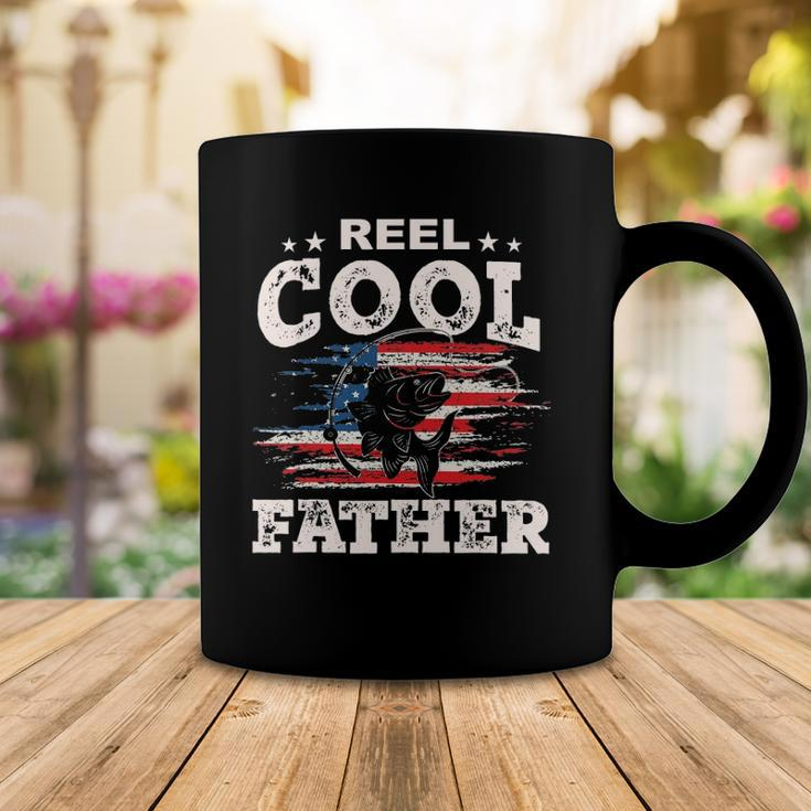 Mens Gift For Fathers Day Tee - Fishing Reel Cool Father Coffee Mug Unique Gifts
