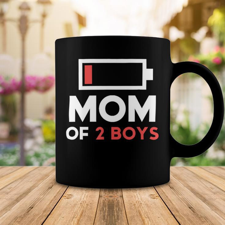 Mom Of 2 Boys Shirt From Son Mothers Day Birthday Women Active 154 Trending Shirt Coffee Mug Funny Gifts