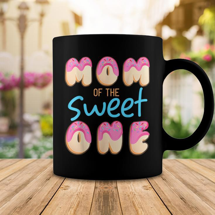Mom Of Sweet One First Birthday Party Matching Family Donut Coffee Mug Funny Gifts