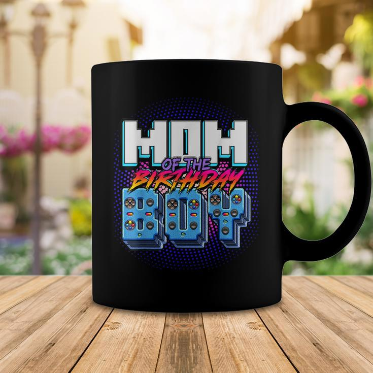 Mom Of The Birthday Boy Matching Family Video Game Party Coffee Mug Funny Gifts