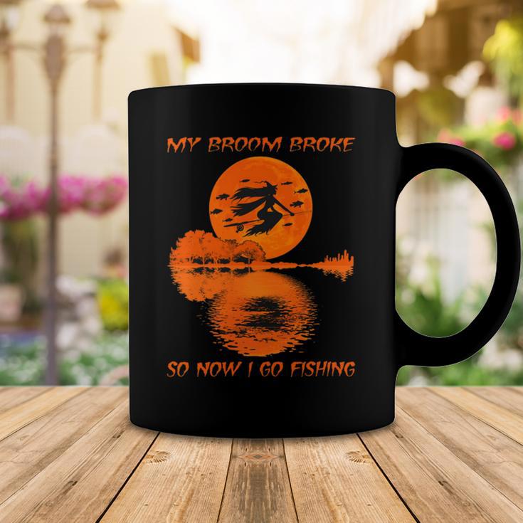 My Broom Broke So Now I Go Fishing 56 Shirt Coffee Mug Funny Gifts