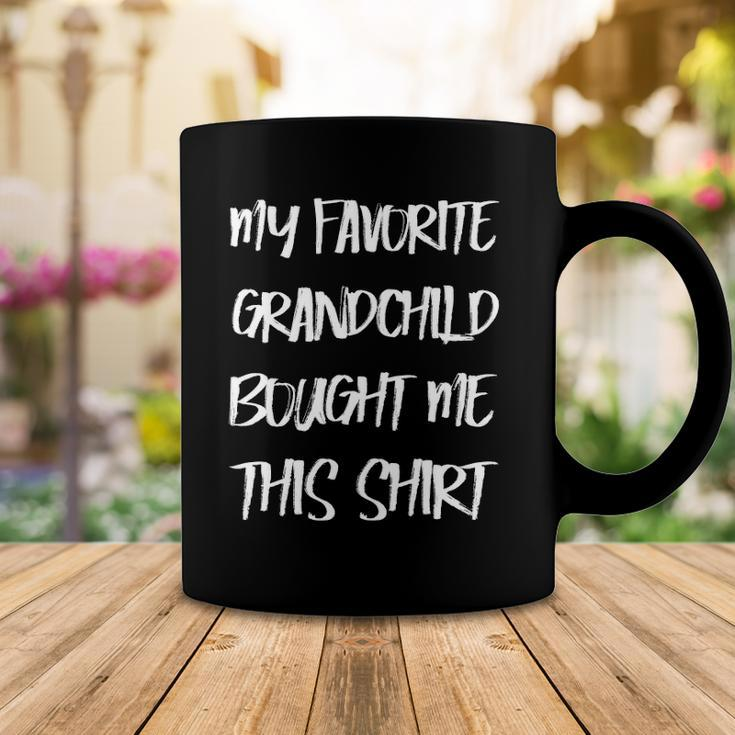 My Favorite Grandchild Bought Me This Grandparents Coffee Mug Unique Gifts