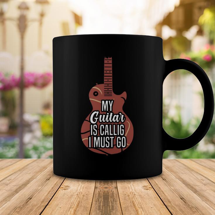 My Guitar Is Calling And I Must Go 525 Trending Shirt Coffee Mug Funny Gifts