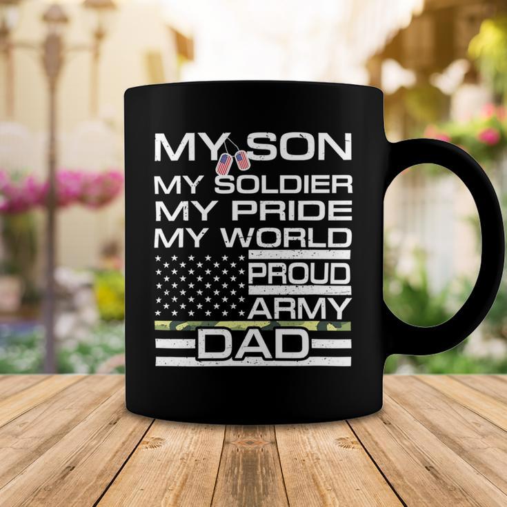 My Son My Soldier Hero Proud Army Dad 702 Shirt Coffee Mug Funny Gifts