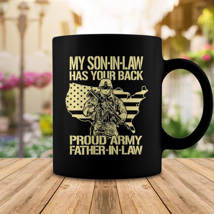 My Soninlaw Has Your Back Proud Army 688 Shirt Coffee Mug Funny Gifts