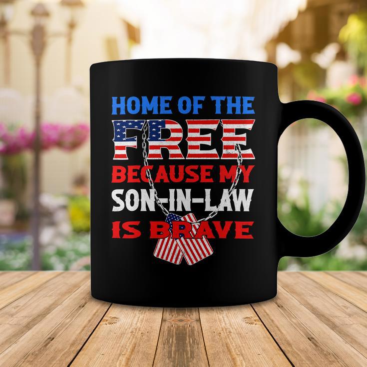 My Soninlaw Is Brave Home Of The Free 687 Shirt Coffee Mug Funny Gifts