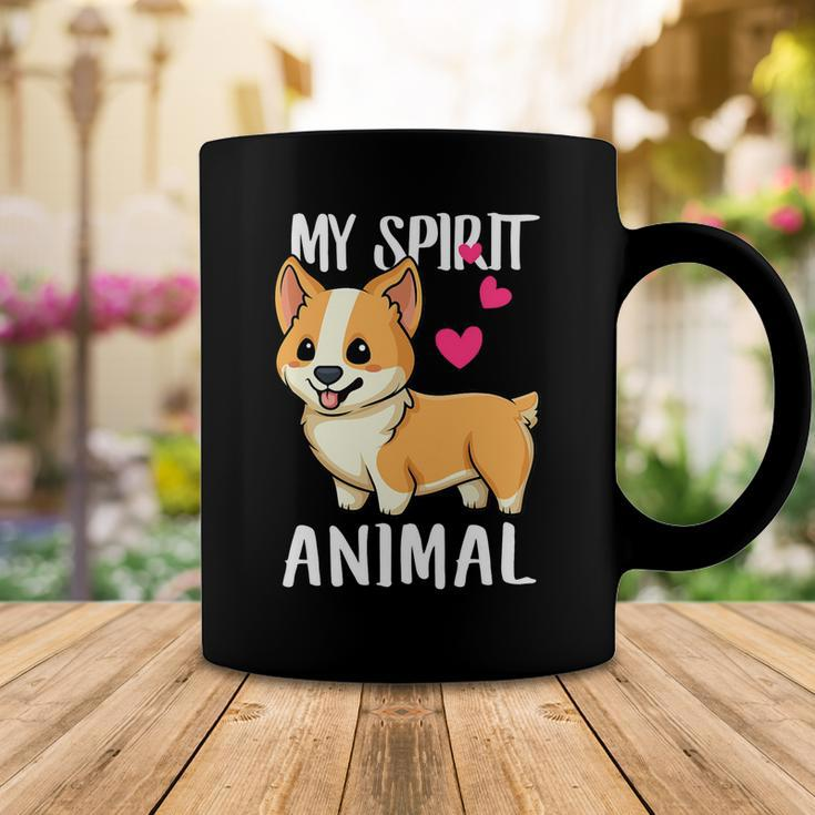 My Spirit Animal Corgi Dog Love-R Dad Mom Boy Girl Funny Coffee Mug Unique Gifts
