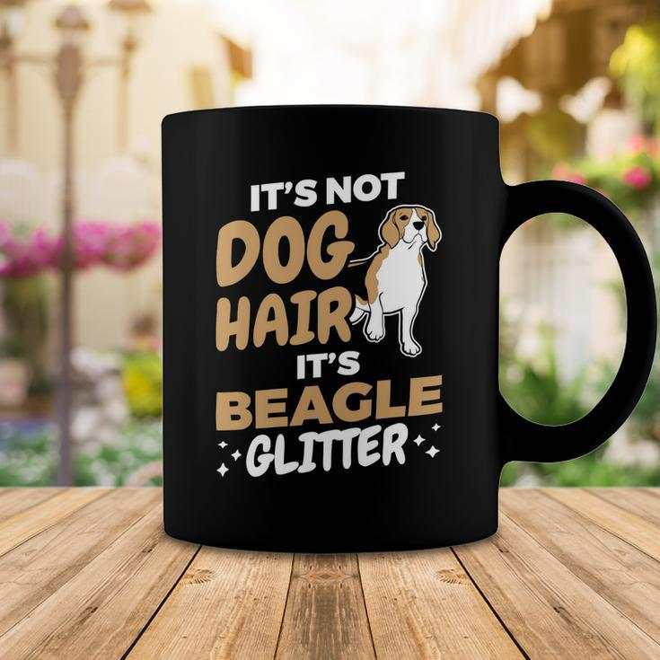 Not Dog Hair Beagle Glitter Pet Owner Dog Lover Beagle 61 Beagle Dog Coffee Mug Funny Gifts