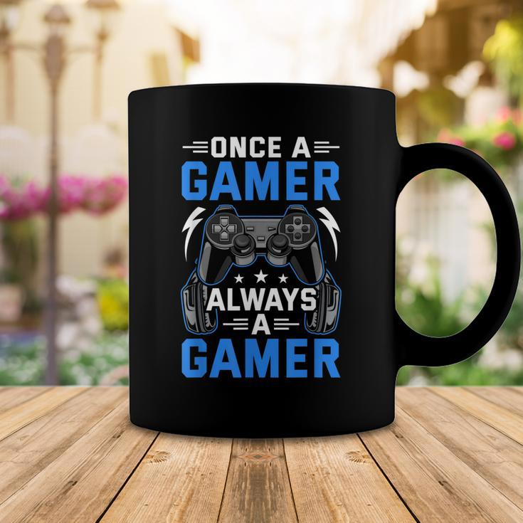 Once A Gamer Always A Gamer Video Gamer Gaming Coffee Mug Funny Gifts