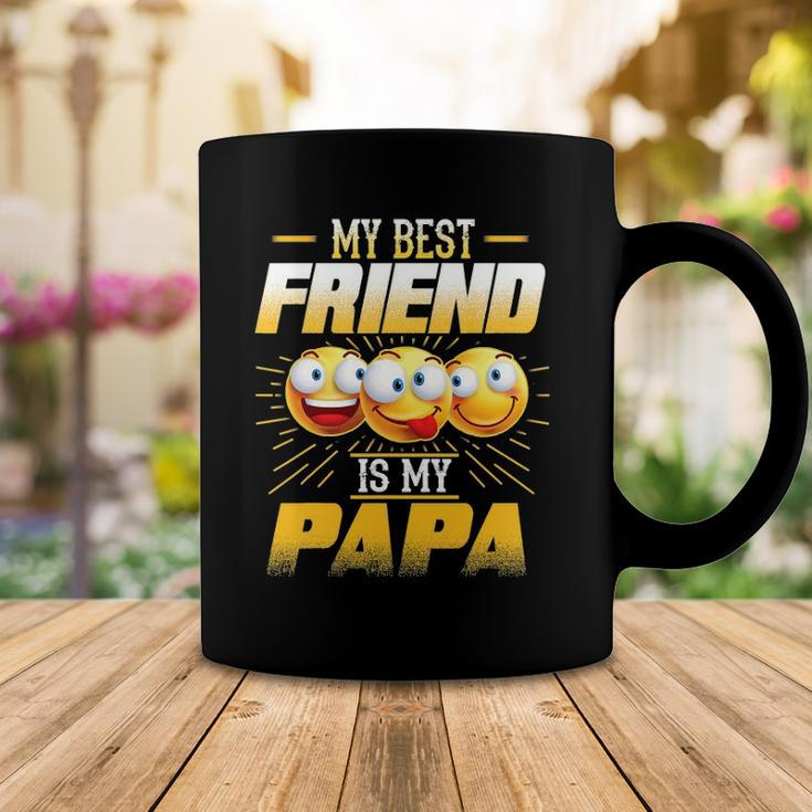 Papa Tee My Best Friend Is My Papa Funny Gift Tees Coffee Mug Unique Gifts