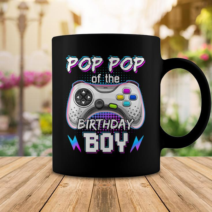 Pop Pop Of The Birthday Boy Video Game B-Day Top Gamer Party Coffee Mug Funny Gifts