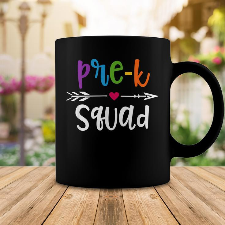 Pre-K Squad Kids Teacher Team Pre-K First Day Of School Coffee Mug Funny Gifts
