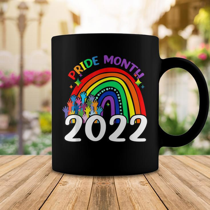 Pride Month 2022 Lgbt Rainbow Flag Gay Pride Ally Coffee Mug Unique Gifts