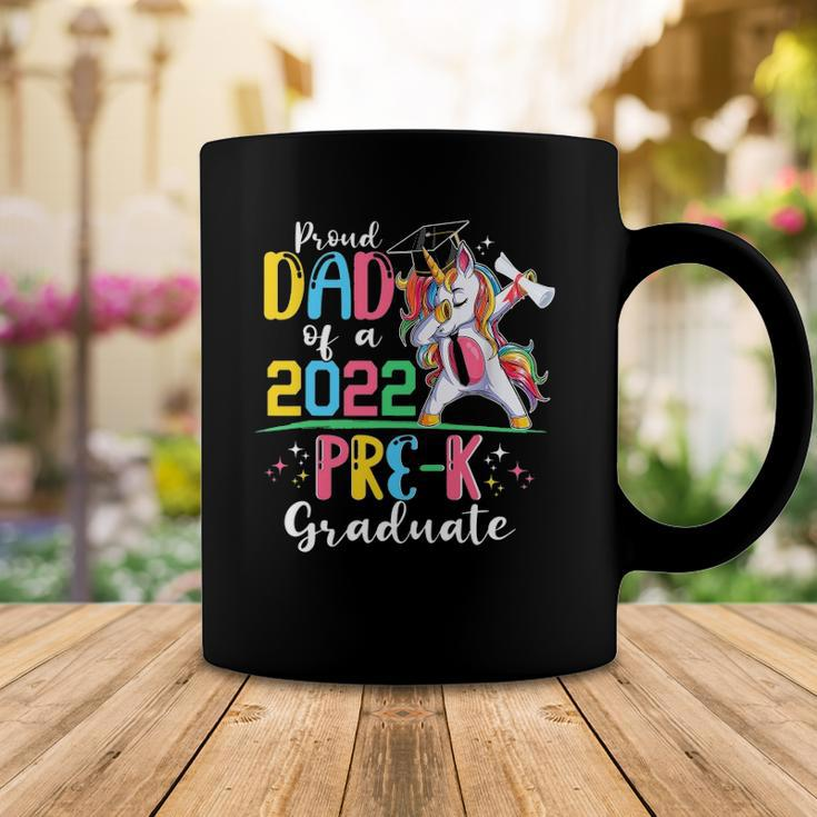 Proud Dad Of A 2022 Pre-K Graduate Unicorn Grad Senior Coffee Mug Unique Gifts