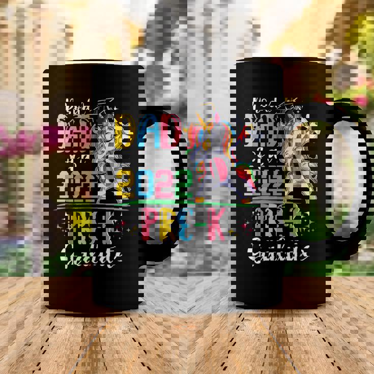 Proud Dad Of A 2022 Pre-K Graduate Unicorn Grad Senior Coffee Mug Unique Gifts