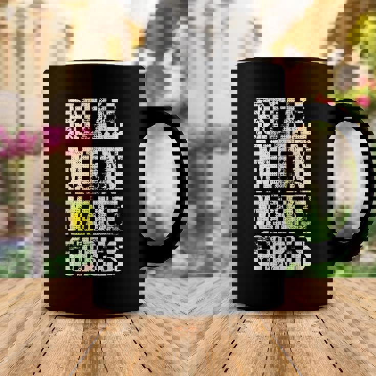 Real Men Daughter Funny Fathers Day Gift Dad Coffee Mug Unique Gifts