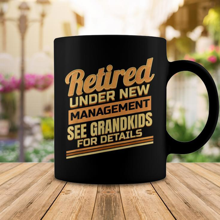 Retired Grandpa Grandma Funny Grandkids Farewell For Retiree Coffee Mug Funny Gifts