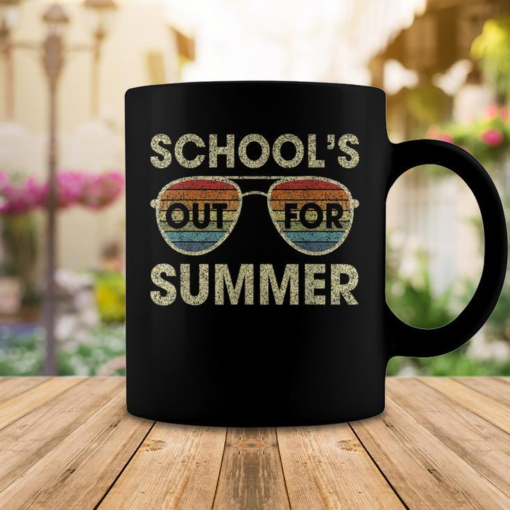 Retro Last Day Of School Schools Out For Summer Teacher Gift V2 Coffee Mug Unique Gifts