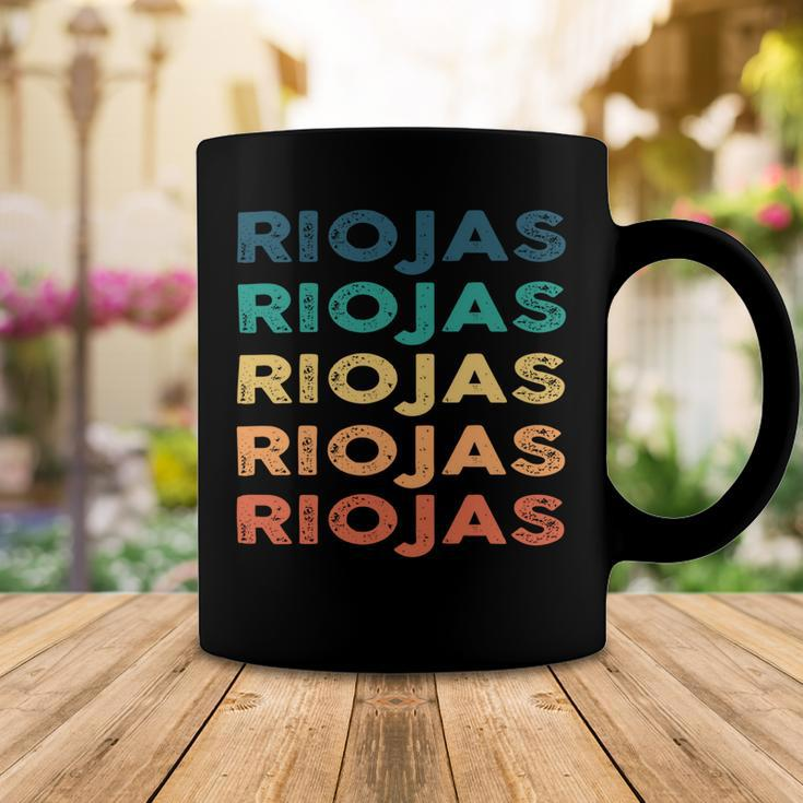 Riojas Name Shirt Riojas Family Name Coffee Mug Unique Gifts