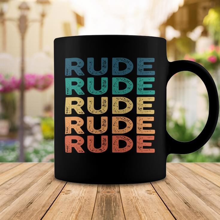 Rude Name Shirt Rude Family Name V4 Coffee Mug Unique Gifts