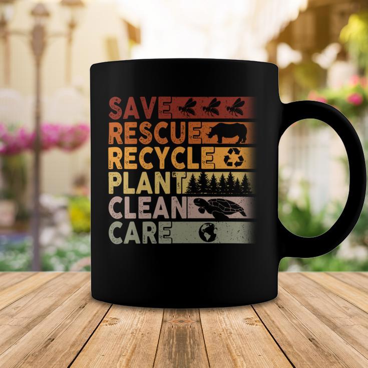 Save Rescue Recycled Plant Clean Care Coffee Mug Funny Gifts