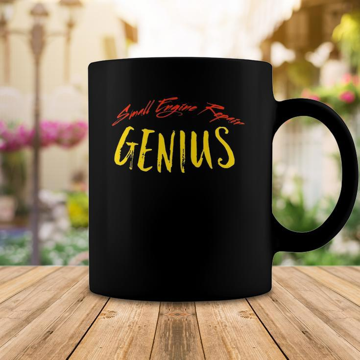 Small Engine Repair Genius Engine Mechanic Coffee Mug Unique Gifts