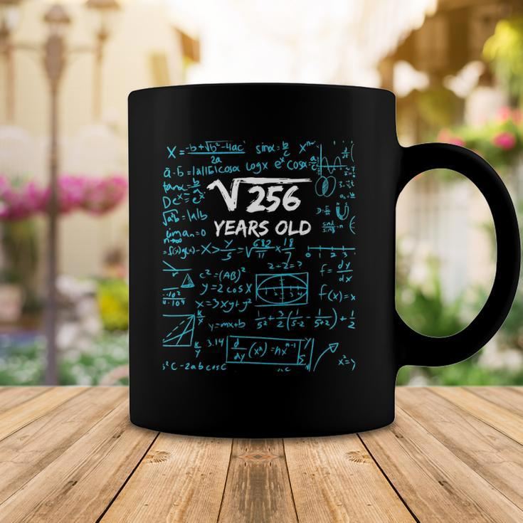 Square Root Of 256 16Th Birthday 16 Years Old Gift Coffee Mug Unique Gifts