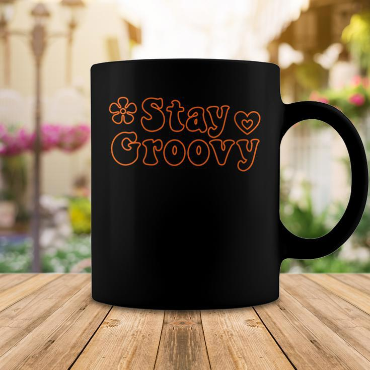 Stay Groovy Hippie Retro Style Coffee Mug Funny Gifts