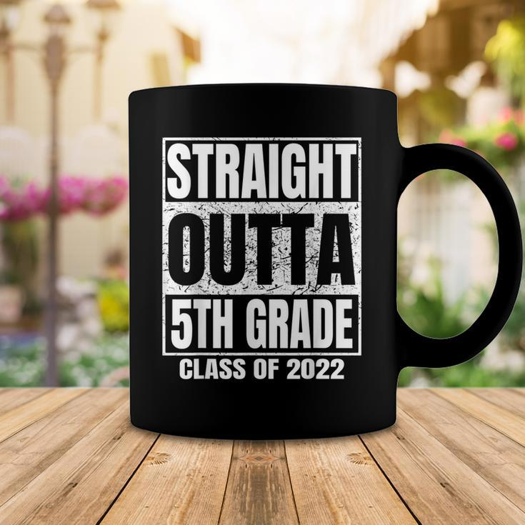 Straight Outta 5Th Grade Graduation 2022 Class Fifth Grade Coffee Mug Unique Gifts