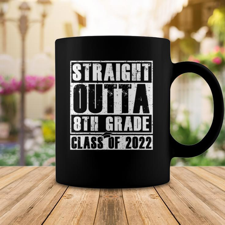 Straight Outta 8Th Grade School Class 2022 Graduation Gifts Coffee Mug Unique Gifts