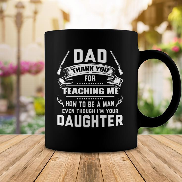 Thanks For Teaching Me How To Be A Man Your Daughter Gun Coffee Mug Unique Gifts