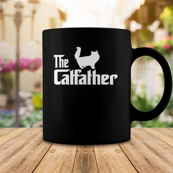 The Catfather Persian Cat Lover Funny Father Cat Dad Coffee Mug Unique Gifts