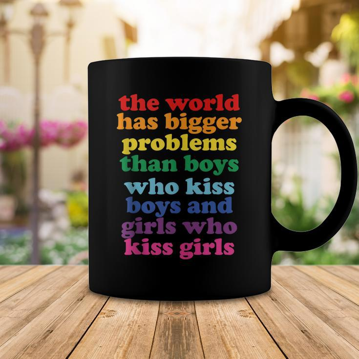 The World Has Bigger Problems Lgbt Community Gay Pride Coffee Mug Unique Gifts