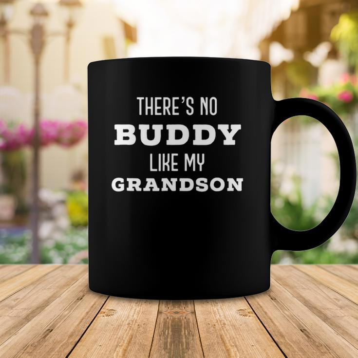 Theres No Buddy Like My Grandson Matching Grandpa Coffee Mug Unique Gifts