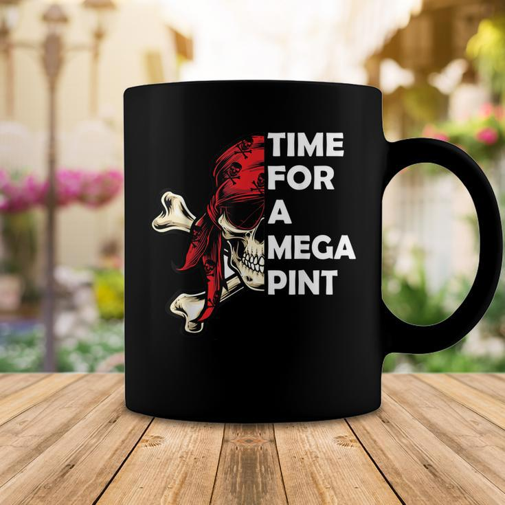 Time For A Mega Pint Funny Sarcastic Saying Coffee Mug Unique Gifts