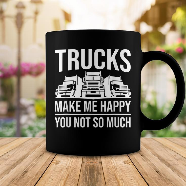 Truck Driver - Funny Big Trucking Trucker Coffee Mug Funny Gifts