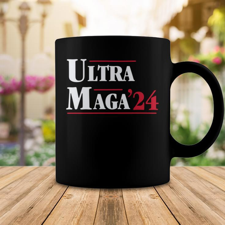Ultra Maga Retro Style Red And White Text Coffee Mug Unique Gifts
