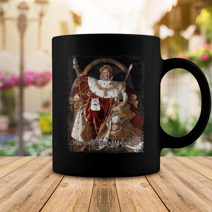 Ultra Maga The Return Of The Great Maga King Fun Trump Coffee Mug Funny Gifts