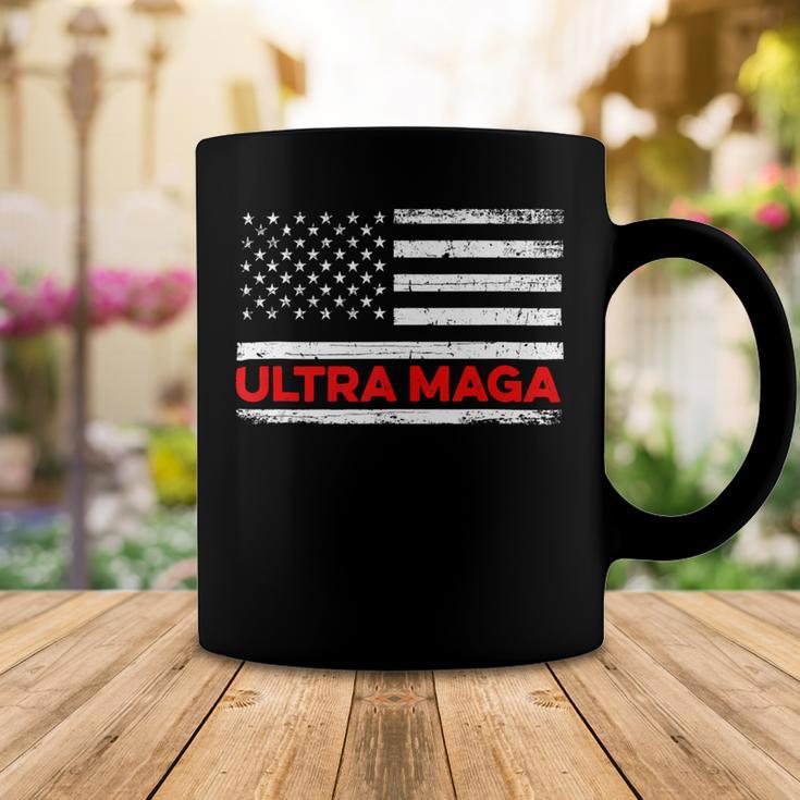 Ultra Maga United State Flag V2 Coffee Mug Funny Gifts