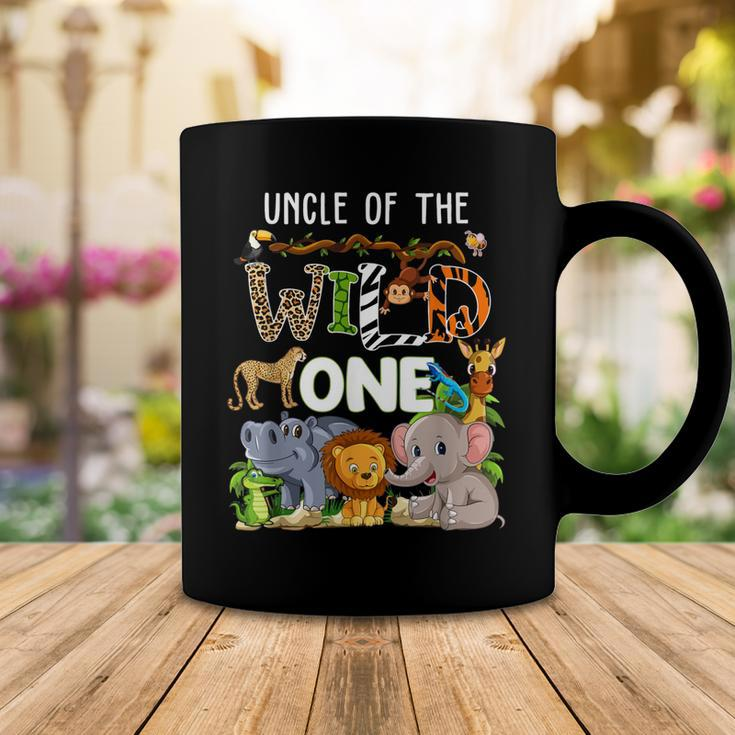 Uncle Of The Wild One Zoo Theme Birthday Safari Jungle Coffee Mug Funny Gifts