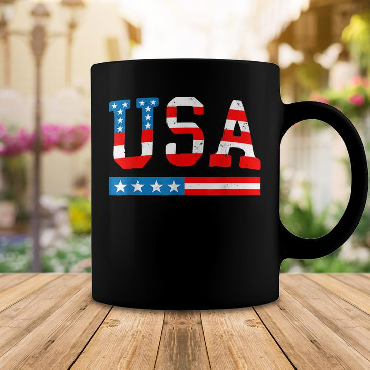Usa Flag American 4Th Of July Merica America Flag Usa Coffee Mug Unique Gifts