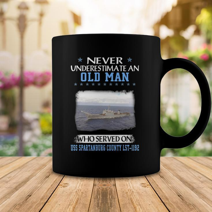 Uss Spartanburg County Lst-1192 Veterans Day Father Day Gift Coffee Mug Unique Gifts