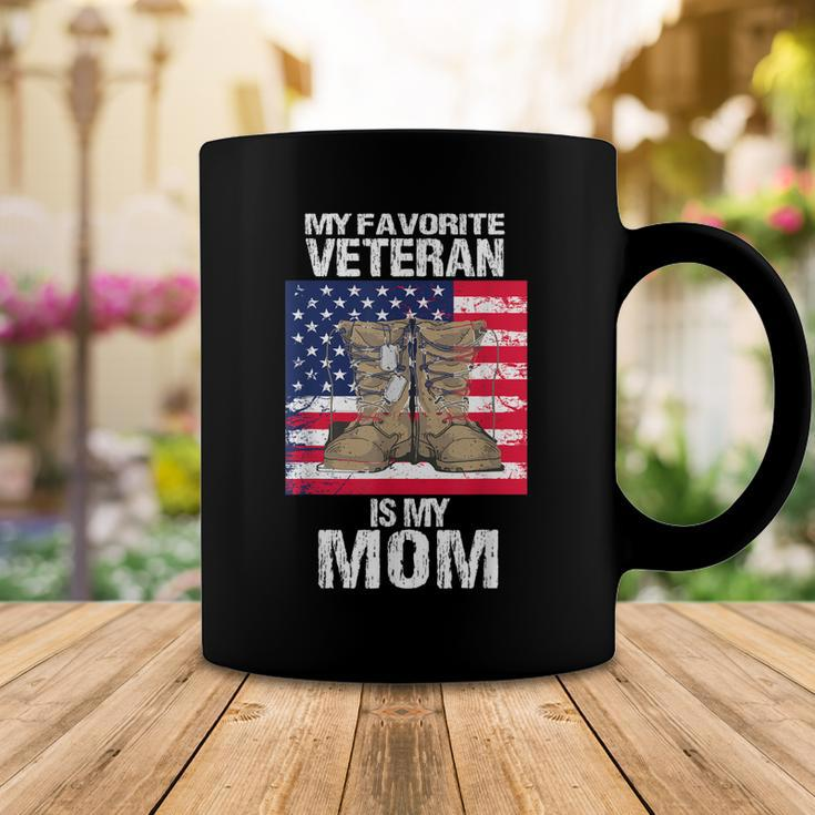 Veteran Mom Proud Son Kids Veterans Day Us Veteran Mother Coffee Mug Funny Gifts
