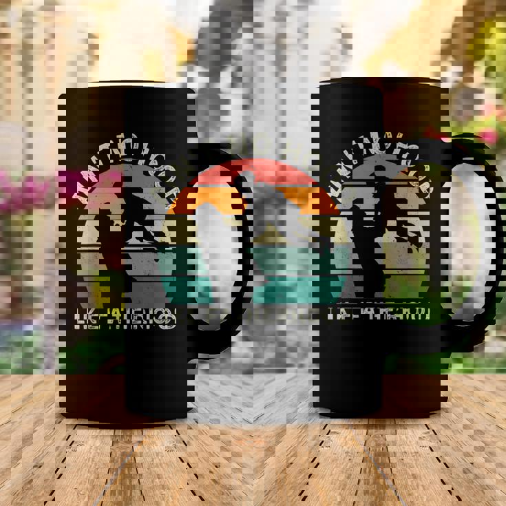 Vintage Dad Father Aint Hood Like Fatherhood Coffee Mug Unique Gifts