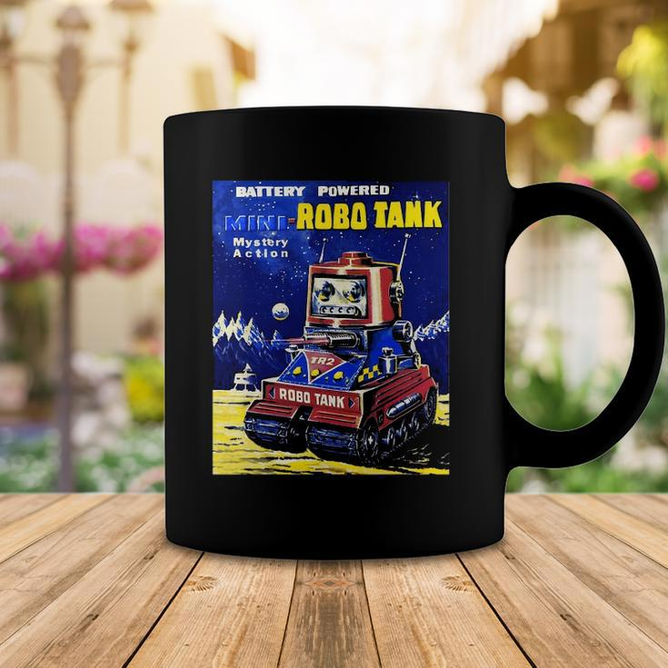 Vintage Robot Tank Japanese American Old Retro Collectible Coffee Mug Unique Gifts