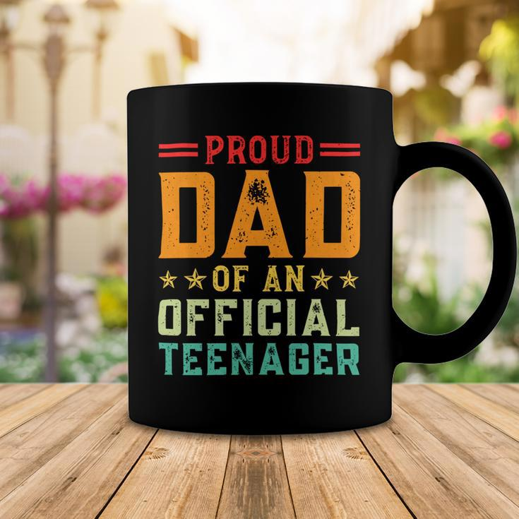 Vintage Thirteen Retro Proud Dad Of An 544 Shirt Coffee Mug Funny Gifts