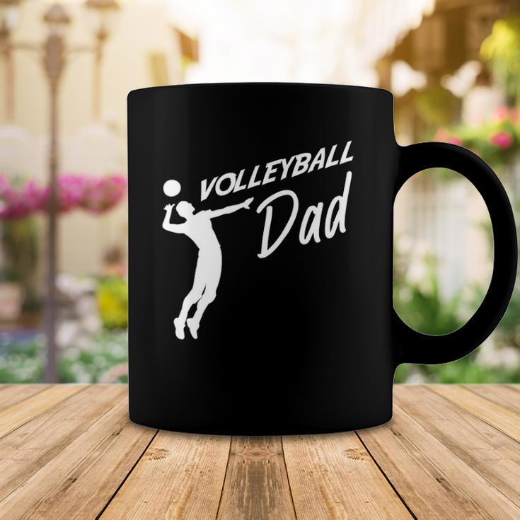 Volleyball Father Volleyball Dad Fathers Day Coffee Mug Unique Gifts