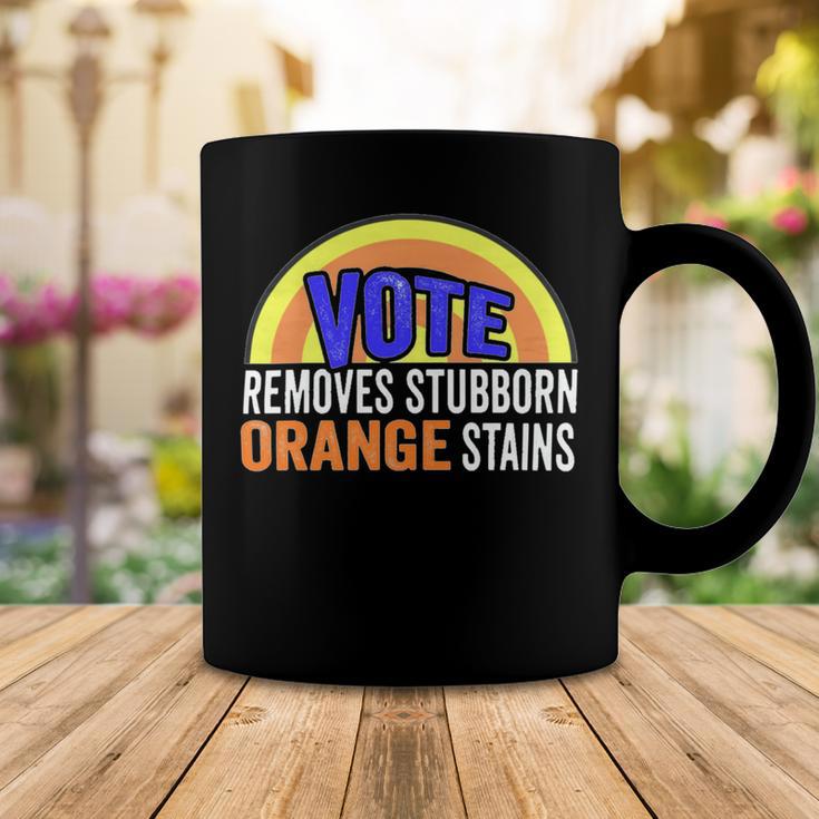 Vote Removes Stubborn Orange Stains 904 Shirt Coffee Mug Funny Gifts