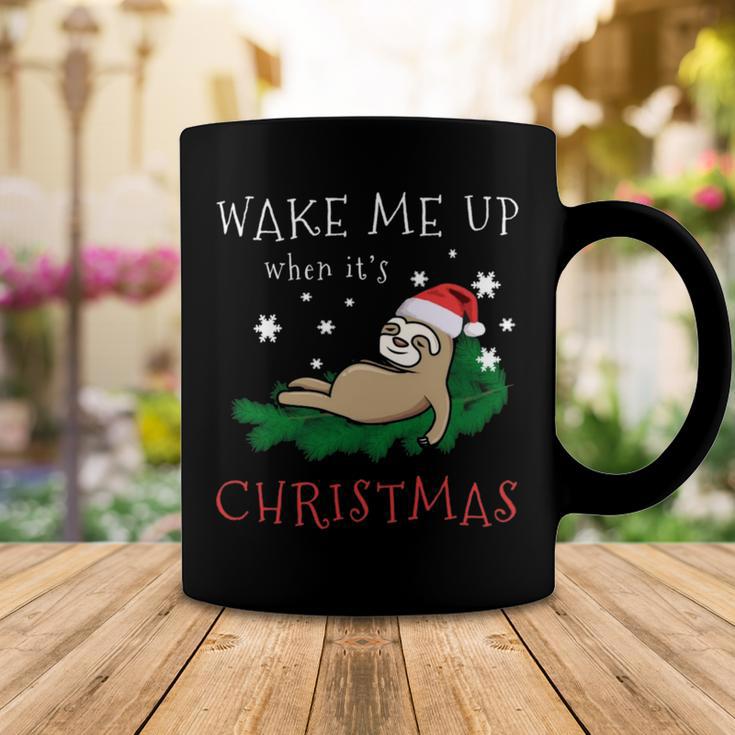 Wake Me Up When Its Christmas 820 Shirt Coffee Mug Funny Gifts