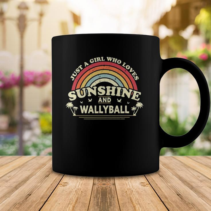 Wallyball A Girl Who Loves Sunshine And Wallyball Coffee Mug Unique Gifts